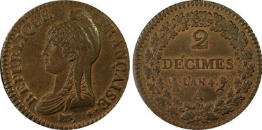 AN 4-A (1795) 2 Dec Gad-300 F-145 MS63BN