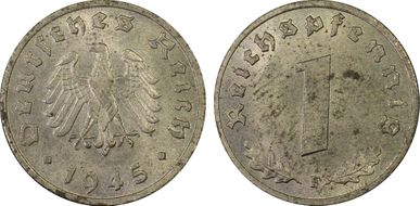 1945-F Pfg J-373b MS64