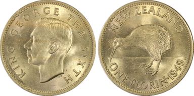 1949 Florin MS64