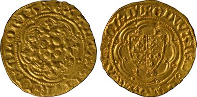 (1356-61) 1/4 Nbl S-1498 MS66