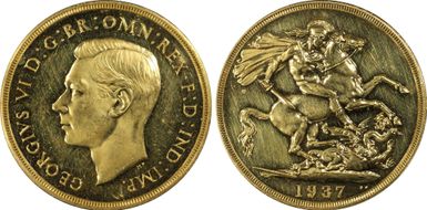 1937 £2 S-4075 PR62CAM