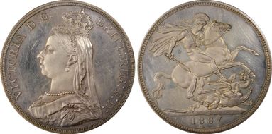 1887 Crown S-3921 PR62CAM