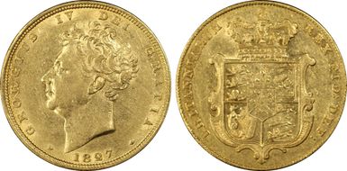 1827 Sov S-3801 AU50