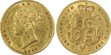 1855 1/2 Sov S-3859 N1