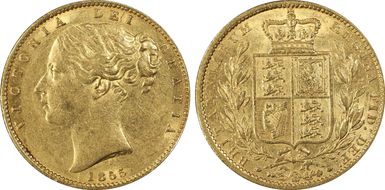 1855 Sov S-3852C WW raised AU55