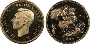 1937 Sov S-4076 PR65+ CAM