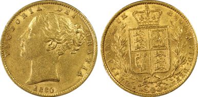 1860 Sov S-3852D O/C AU53