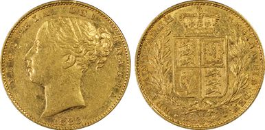 1883-M Sov S-3854A Shield AU50