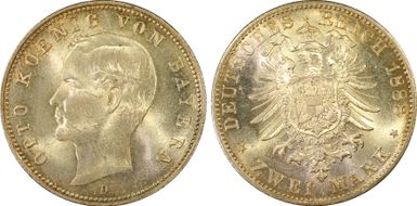 1888-D 2 Mk J-43 MS64