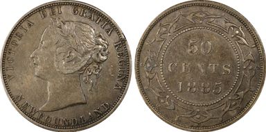 1885 50C XF40
