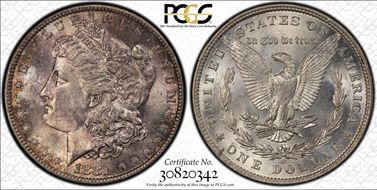 1881-O $1 MS63