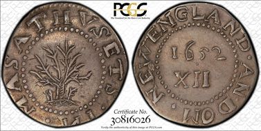 1652 Shilling Oak Tree, "In" at Bottom XF45