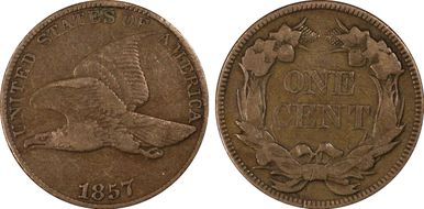 1857 1C Flying Eagle F15