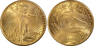 1924 $20 MS66