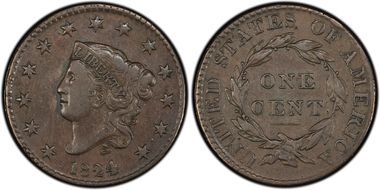 1824/2 1C N-5 VF35BN