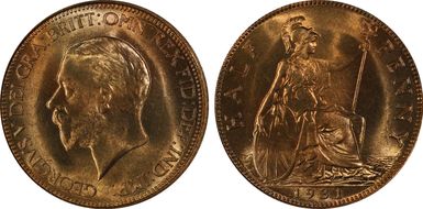 1931 1/2D S-4058 MS66RD