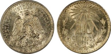 1934-M 10C MS65