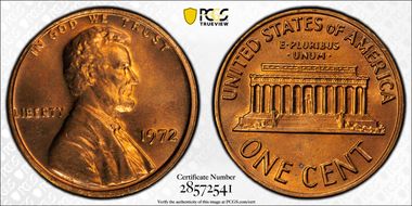 1972 1C DDO FS-104 MS66RD