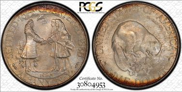 1936 50C Albany MS67