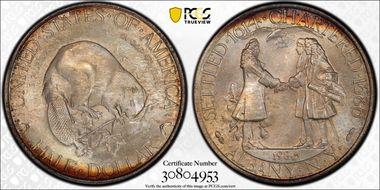 1936 50C Albany MS67