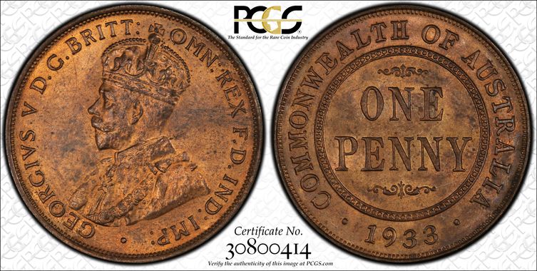 Cert 30800414 - Coin Image