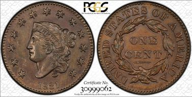 1831 1C N-9 MS62BN