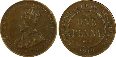 1919 //. (m) 1D Dot below AU50BN