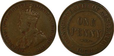 1933/2 (m) 1D VF35BN