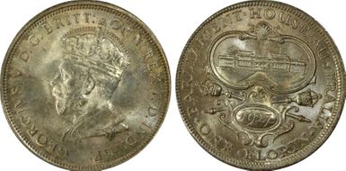 1927(m) Florin Canberra  KM-31 MS64