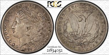 1889-CC $1 XF40
