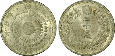 (1910) M43 20 Sen JNDA 01-22 MS64