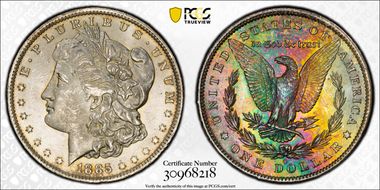 1885-O $1 MS64+