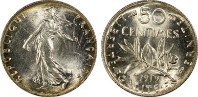 1919 50C Gad-420 F-190 MS66