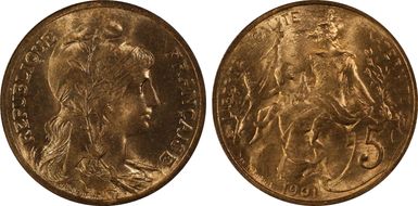 1901 5C Gad-165 F-119 MS66RD