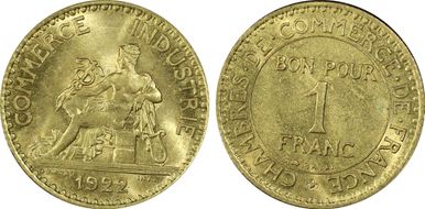 1922 1 Fr Gad-468 F-218 MS65