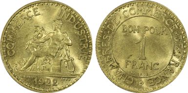 1922 1 Fr Gad-468 F-218 MS65