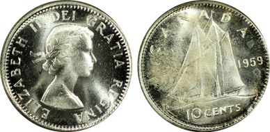 1959 10C MS64