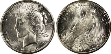 1925-S $1 MS64