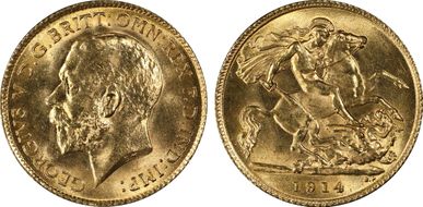 1914 1/2 Sov S-4006 MS65