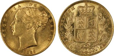 1885-S Sov S-3855B Shield MS62