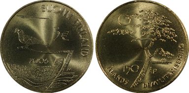 2006-M € 5 Aland Demilitarization MS68