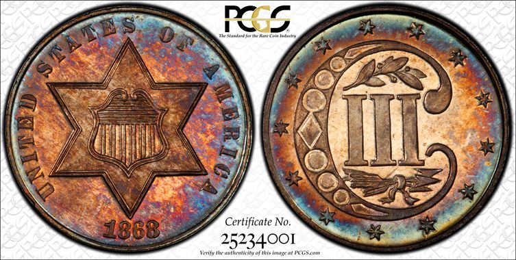 Cert 25234001 - Coin Image