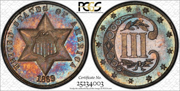 Cert 25234003 - Coin Image