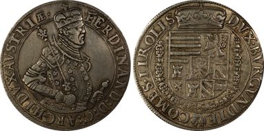 (1564-95) Thaler D-8088 Ensisheim XF45