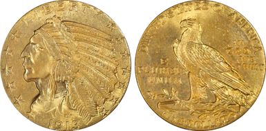 1913 $5 MS65