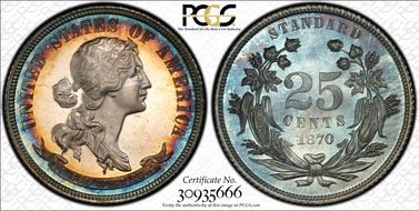 1870 25C J-900 PR67