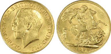 1922-M Sov S-3999 MS64