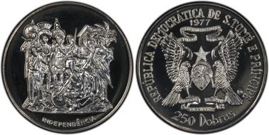 1977-CHI 250 Dob Independence Folklore Statue MS67