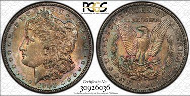 1903 $1 AU58