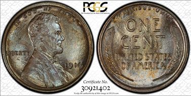 1914 1C MS64BN